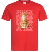 Чоловіча футболка Фото та кличка улюбленця Червоний фото