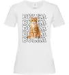 Жіноча футболка Фото та кличка улюбленця Білий фото
