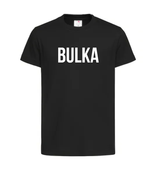Детская футболка Bulka Черный фото