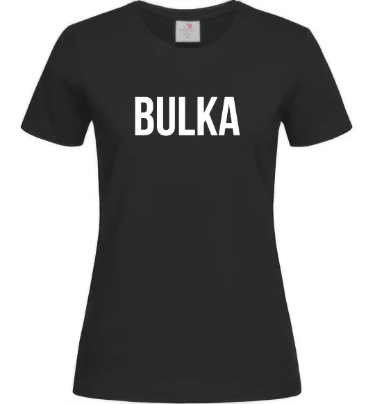 Жіноча футболка Bulka Чорний фото