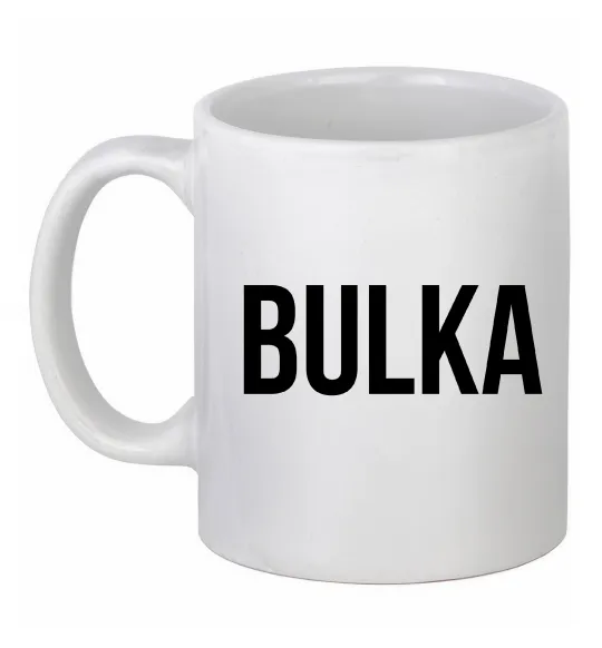 Чашка керамічна Bulka Білий фото