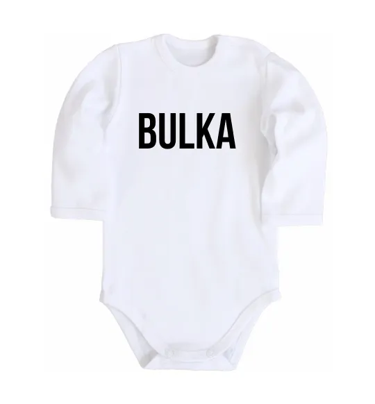 Дитячий бодік Bulka Білий фото