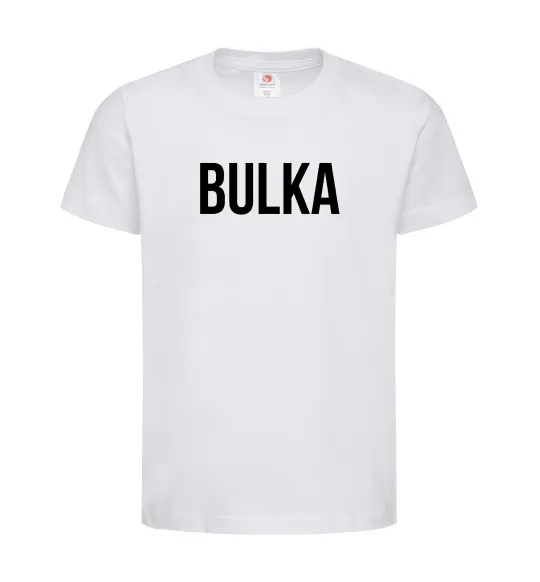 Детская футболка Bulka Белый фото