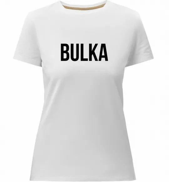 Жіноча преміум футболка Bulka Білий фото