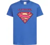Дитяча футболка Supergirl Яскраво-синій фото
