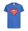 Дитяча футболка Supergirl Яскраво-синій фото
