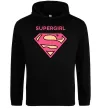 Жіноча толстовка (худі) Supergirl Чорний фото