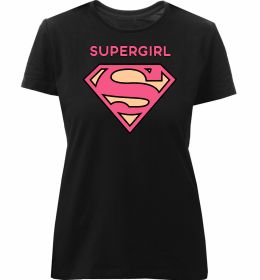 Женская премиум футболка Supergirl
