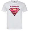 Чоловіча футболка Supergirl Білий фото