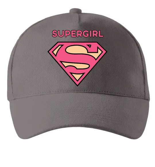 Кепка Supergirl Серый фото