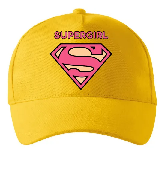 Кепка Supergirl Сонячно жовтий фото