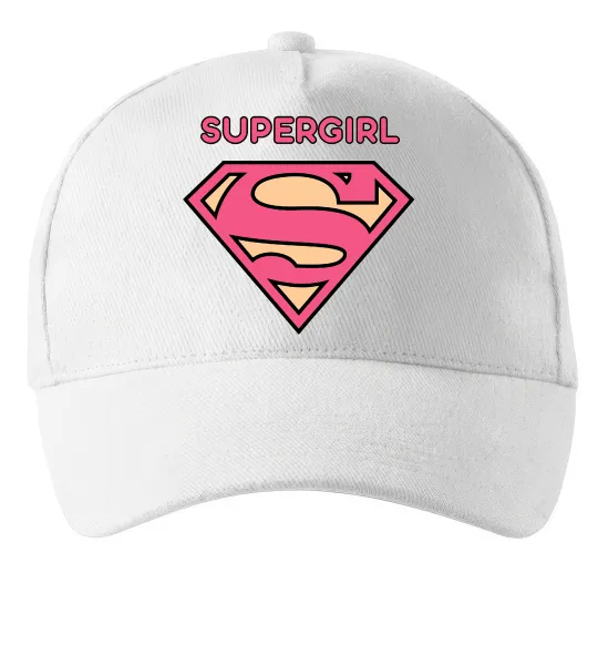 Кепка Supergirl Білий фото