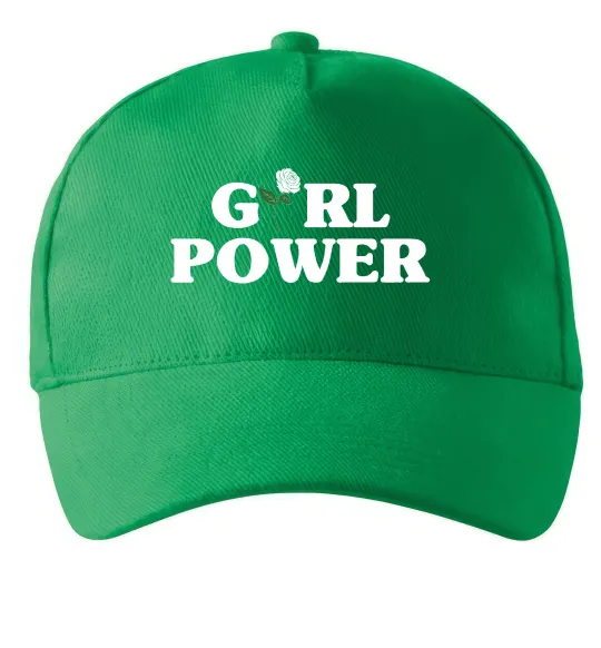 Кепка Girl power rose Зелений фото