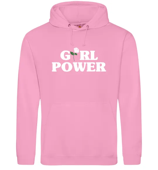 Жіноча толстовка (худі) Girl power rose Рожевий фото