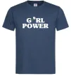 Чоловіча футболка Girl power rose Темно-синій фото
