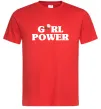 Чоловіча футболка Girl power rose Червоний фото