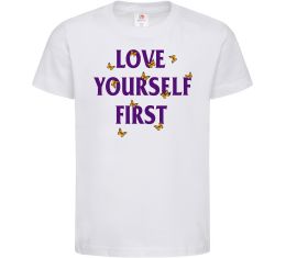 Детская футболка Love yourself first