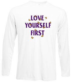 Лонгслив Love yourself first