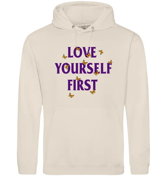 Жіноча толстовка (худі) Love yourself first Таш фото