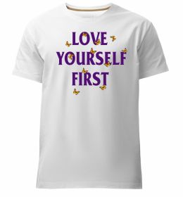 Чоловіча преміум футболка Love yourself first