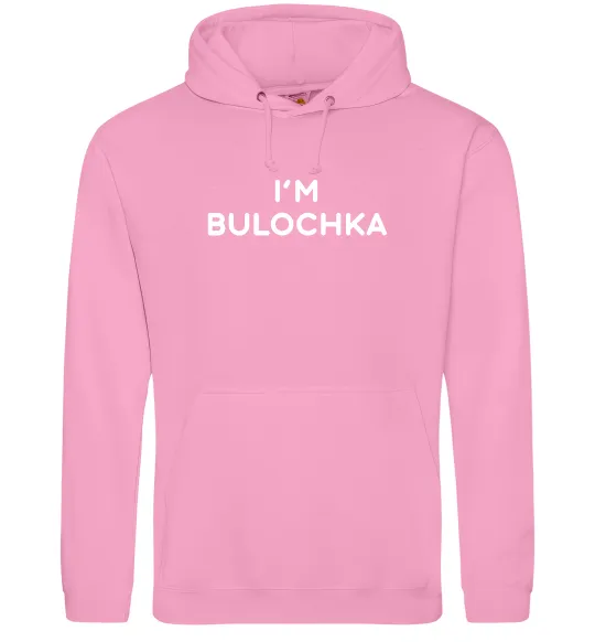 Чоловіча толстовка (худі) I`m bulochka Рожевий фото