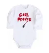 Детский боди Girl power Белый фото
