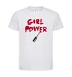 Дитяча футболка Girl power Білий фото