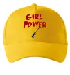 Кепка Girl power Сонячно жовтий фото