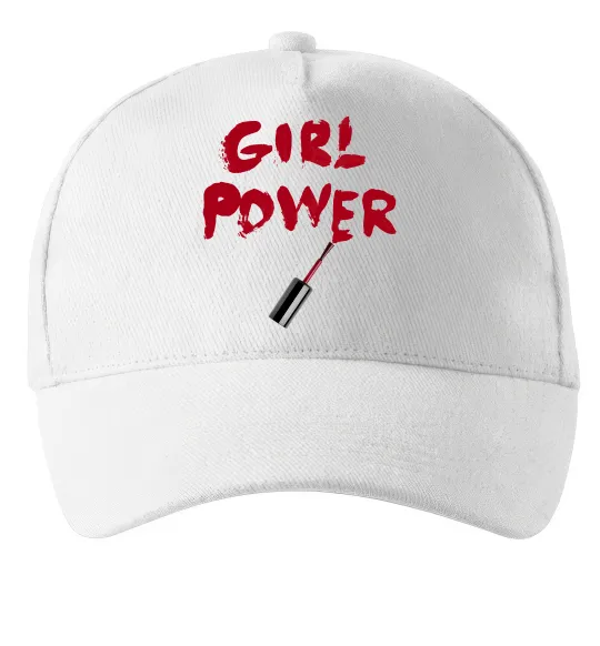 Кепка Girl power Білий фото