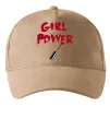 Кепка Girl power Пісочний фото