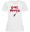 Жіноча футболка Girl power Білий фото