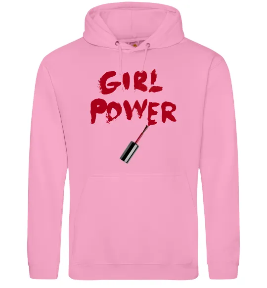 Жіноча толстовка (худі) Girl power Рожевий фото