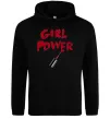 Жіноча толстовка (худі) Girl power Чорний фото