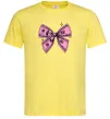 Чоловіча футболка Бант з доларів Лимонний фото
