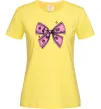 Жіноча футболка Бант з доларів Лимонний фото