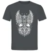 Мужская футболка Хрест з черепами Графит фото