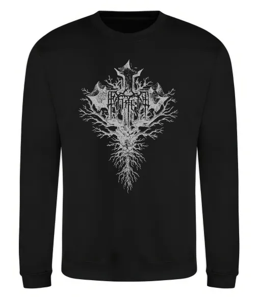 Свитшот Хрест готичний Черный фото