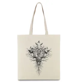 Эко-сумка Хрест готичний Бежевый фото