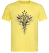 Мужская футболка Хрест готичний Лимонный фото
