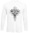 Лонгслив Хрест готичний Белый фото
