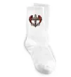 Шкарпетки Хрест з крилами Білий фото