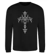 Свитшот Gothic cross Черный фото