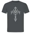 Мужская футболка Gothic cross Графит фото