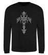Світшот Gothic cross Чорний фото