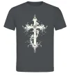 Мужская футболка Квітучий Хрест Графит фото