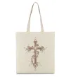 Эко-сумка Квітучий Хрест Бежевый фото