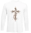 Лонгслив Квітучий Хрест Белый фото