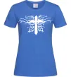 Женская футболка Хрест арт Ярко-синий Женская футболка Хрест арт Ярко-синий фото