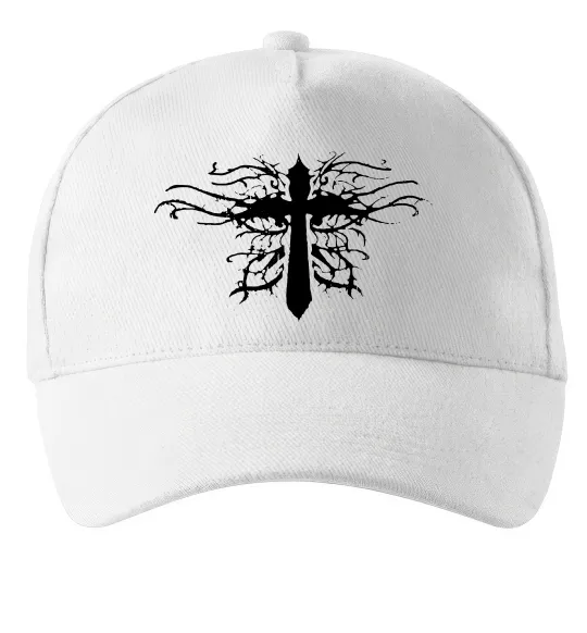 Кепка Хрест арт Белый фото