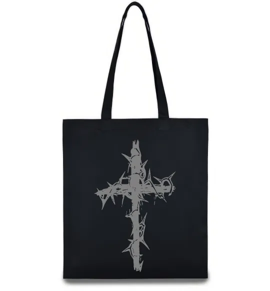 Эко-сумка Хрест у тернах Черный фото